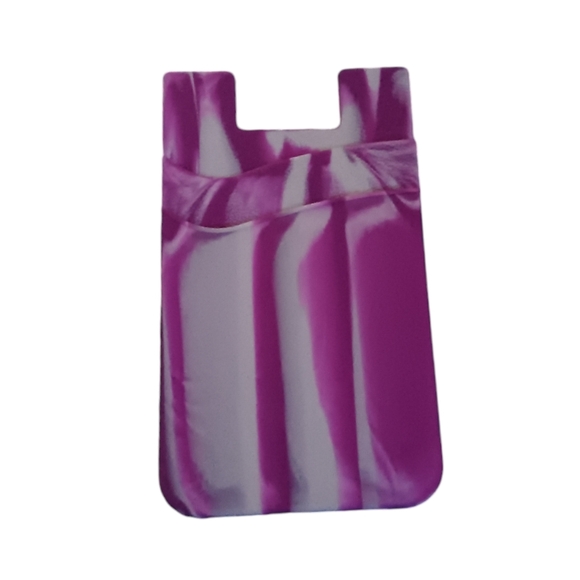 Colorful Silicone Card Holder for Phones - Picture 5 of 9